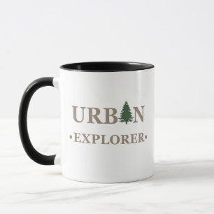Caneca cidade metropolitana de explorador urbano
