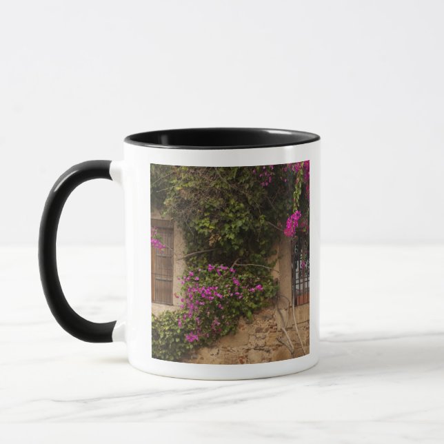 Caneca Cidade Monumental, edifícios cobertos de flores (Esquerda)
