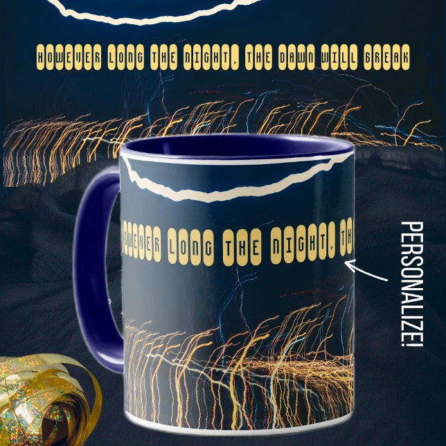 Caneca Cidade noturna (Criador carregado)
