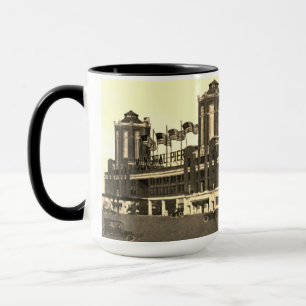 Caneca Cidade Windy de marinho Pier Chicago, 1920