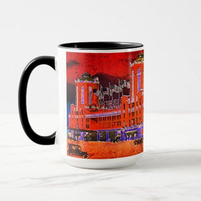 Caneca Cidade Windy de marinho Pier Chicago, 1920 (Esquerda)