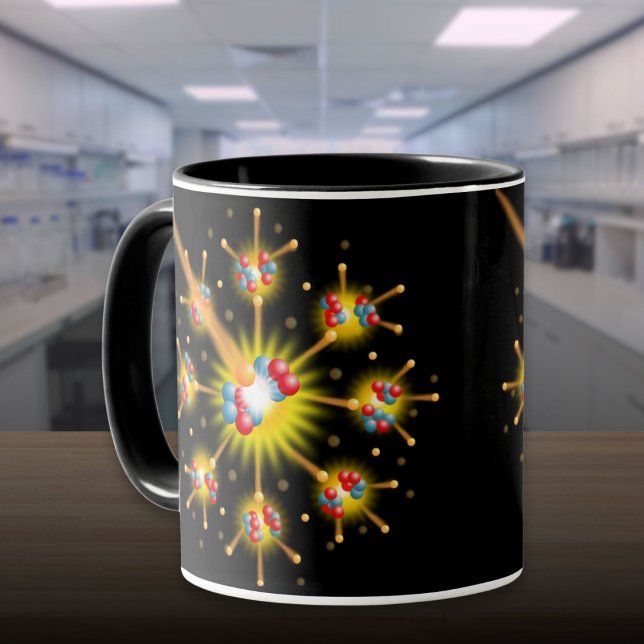 Caneca Ciência da cisão nuclear (Nuclear Fission Science Mug)