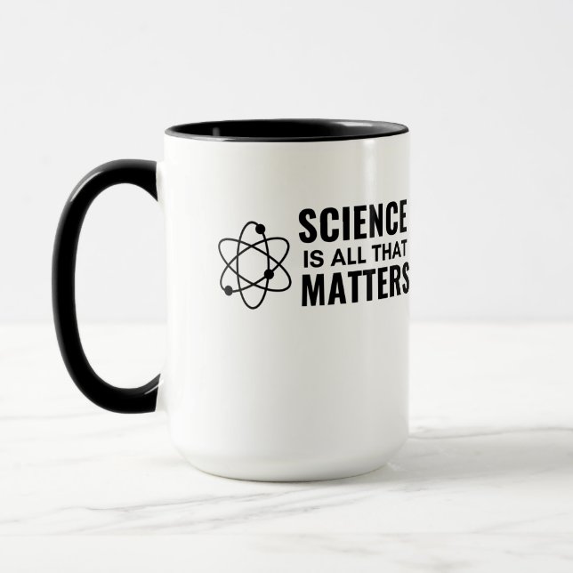 CANECA CIÊNCIA É TUDO O QUE IMPORTA (Esquerda)