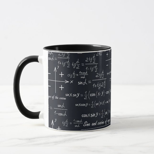 Caneca Cientista de Matemática (Esquerda)