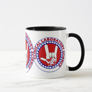 Caneca CIENTISTA LABORATORIAL iLove LAB Round