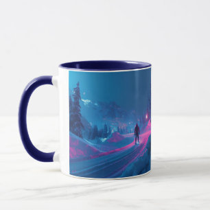Caneca Cilador de Inverno Neon Cyberpunk