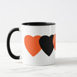 Caneca Cincinnati Bengals Futebol Heart Design