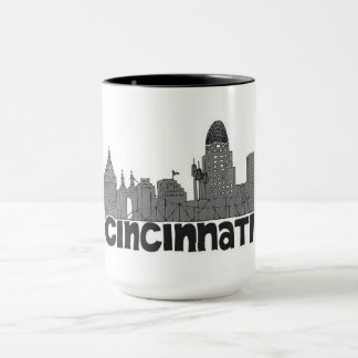 Caneca Cincinnati, Ohio Souvenir Mug