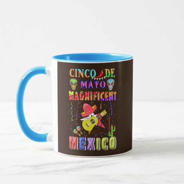 Caneca Cinco de Mayo magnífico México (Esquerda)