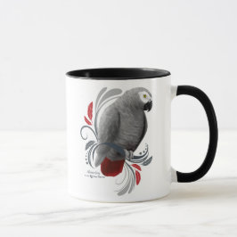 Caneca Cinza africano