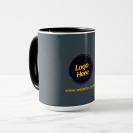 Caneca Cinza de carvão na moda