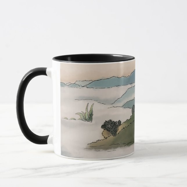 Caneca Cinza manhã (Esquerda)
