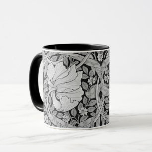 Caneca Cinza Pimpernel Monotone, William Morris