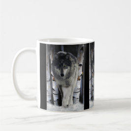 Caneca CINZA WOLF Wildlife Gift Mugs