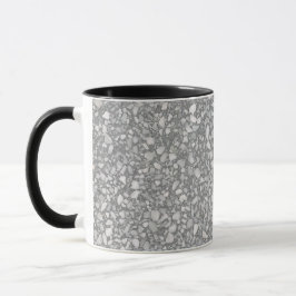 Caneca Cinzas Modernas e White Terrazzo