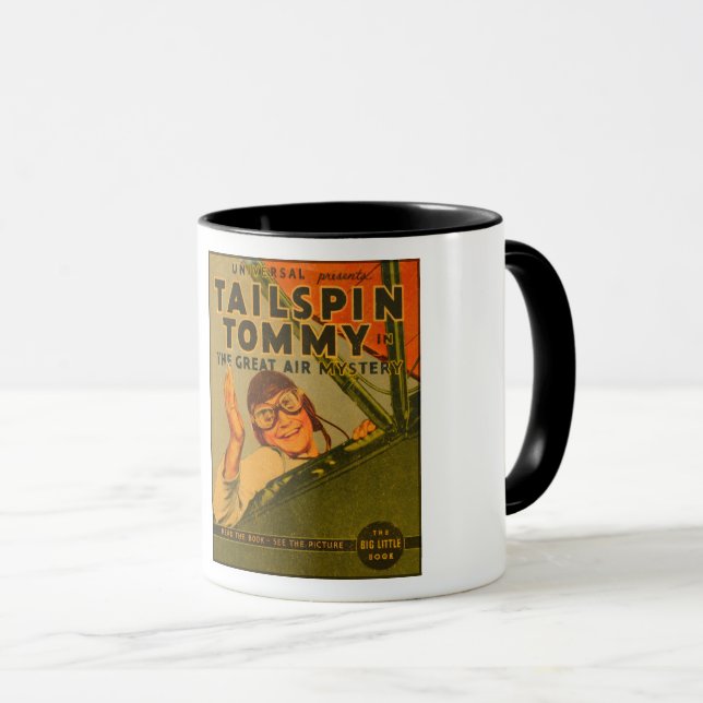 CANECA CIRCA 1930S BLB TAILSPIN TOMMY (Frente Esquerda)
