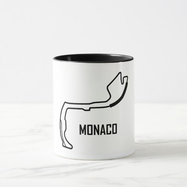 Caneca Circuito de Monaco F1 (Centro)