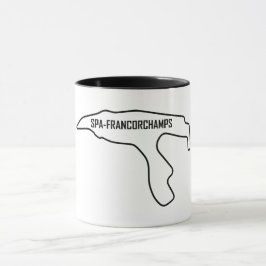 Caneca Circuito F1 belga