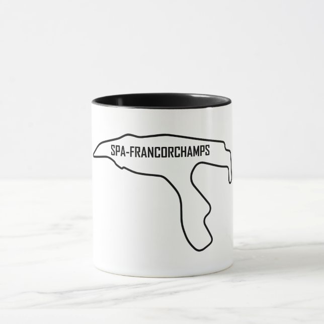 Caneca Circuito F1 belga (Centro)