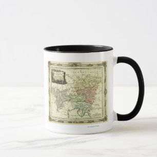 Caneca Círculo austríaco do mapa santamente do império