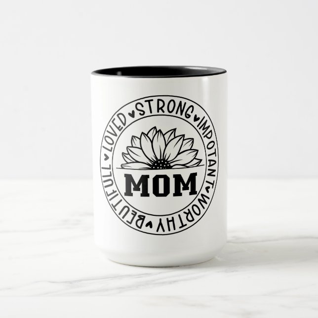 Caneca Círculo de Afirmação MÃE (Centro)