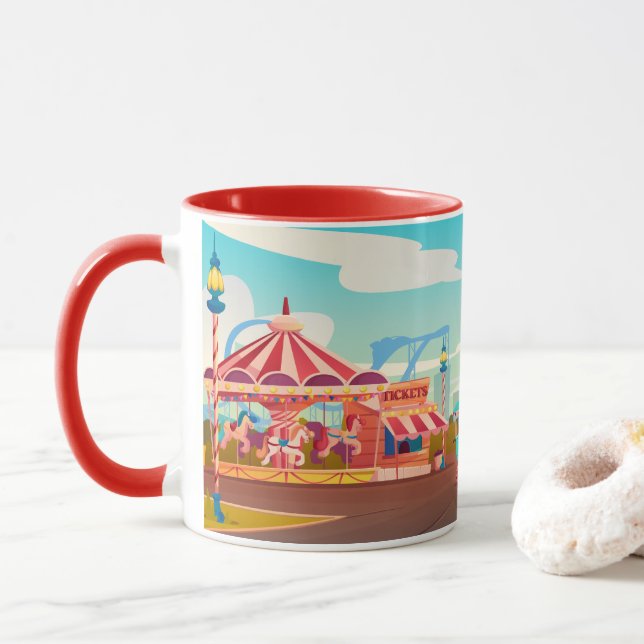 Caneca Circus Amusement Park (Com Donut)
