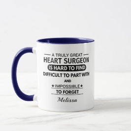Caneca Cirurgião cardíaco personalizado