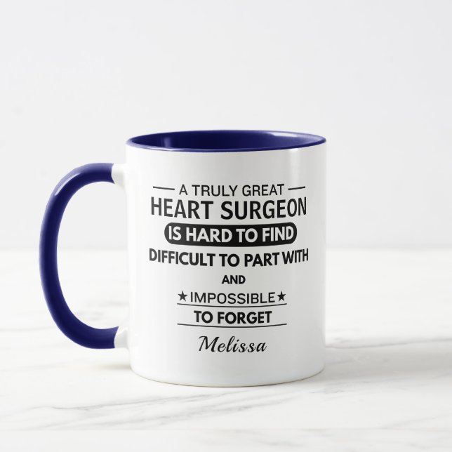 Caneca Cirurgião cardíaco personalizado (Esquerda)