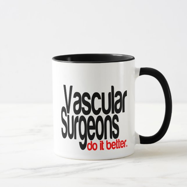 Caneca Cirurgiões vasculares fazem melhor (Direita)