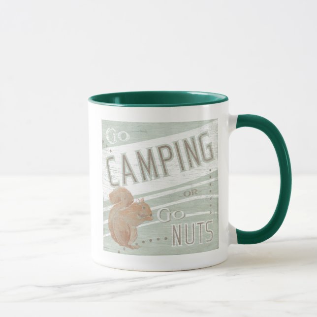 Caneca Citação | Acampamento Ou Loucos De Ir (Direita)
