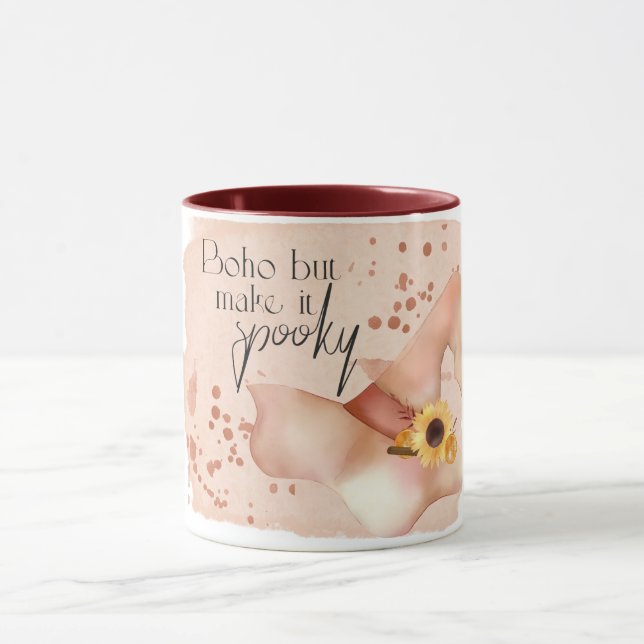 Caneca Citação Boho de Outono (Centro)
