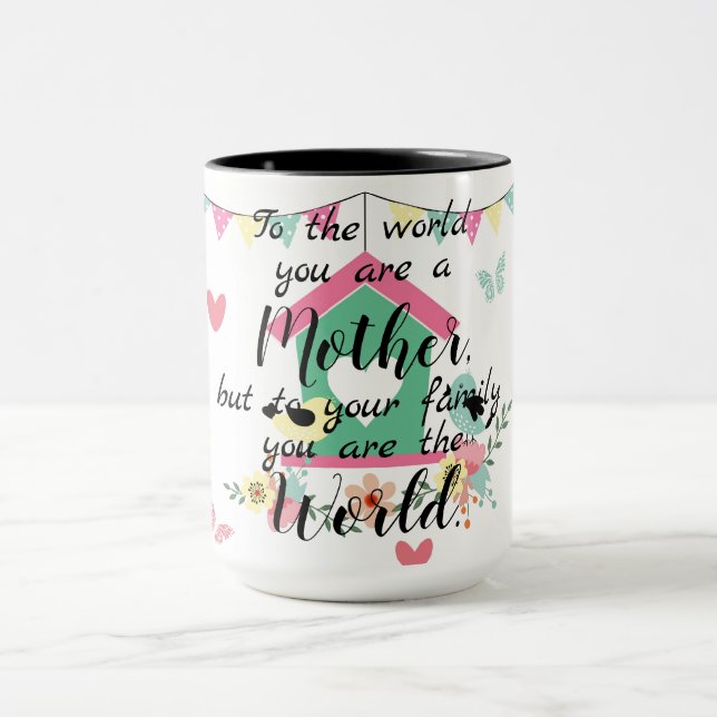 Caneca Citação da Mãe (Centro)