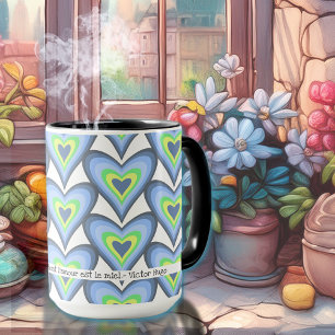 Caneca Citação de Autor Francês