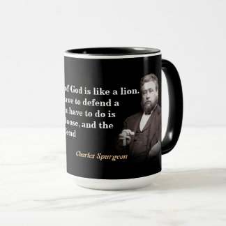 Caneca Citação de Charles Spurgeon sobre a Palavra de Deu