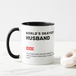 Caneca Citação de estrelas e revisão do Okayest [x] do mu