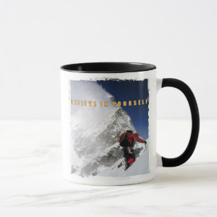 Caneca citação de inspiração para o alpinismo