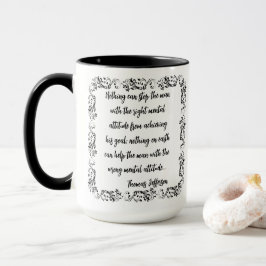 Caneca Citação de Thomas Jefferson Nada Pode Parar