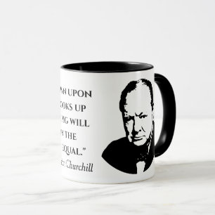 Caneca Citação de Winston Churchill
