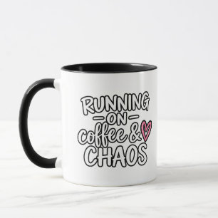 Caneca Citação Divertida da Vida de Mãe