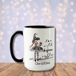 Caneca Citação Divertida e Extravagante Sou uma Bruxa Ant
