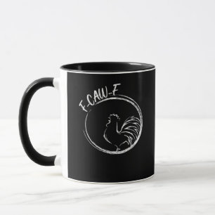 Caneca Citação engraçada de jogo de palavras estilo retrô