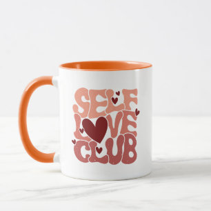 Caneca Citação Estética de Afirmação Positiva da Moda