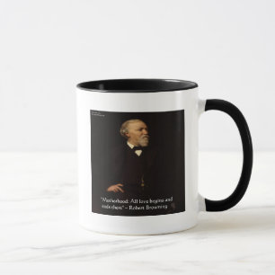 Caneca Citação Famosa de Maternidade de Robert Browning