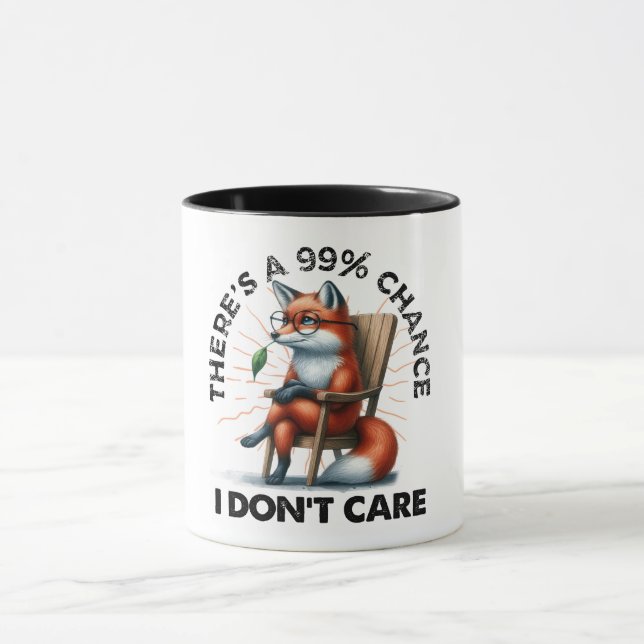 Caneca Citação Fox Engraçada (Centro)