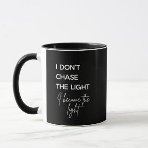 Caneca Citação Motivacional Fundo Preto