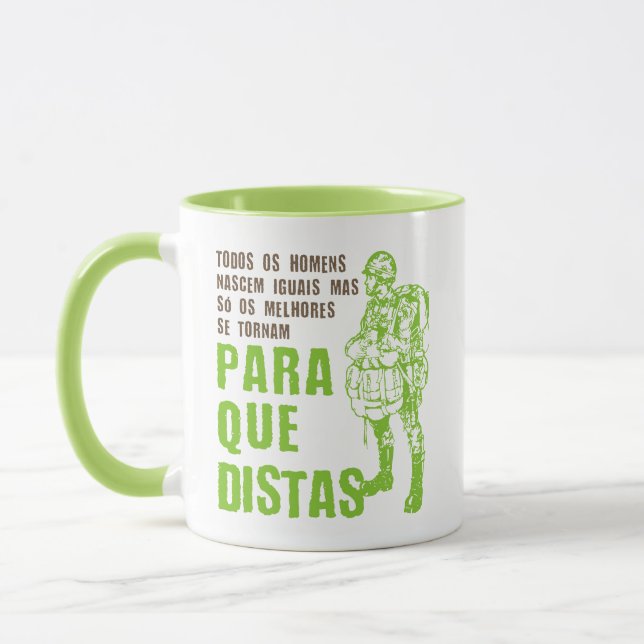 Caneca Citação Paraquedista Portuguesa (Esquerda)
