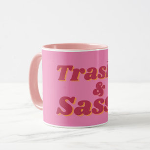 Caneca Citação Rosa Engraçada e Vulgar