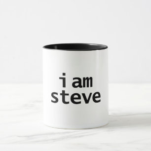 Caneca Citações de Filmes Eu sou Steve