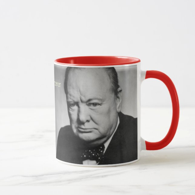 Caneca citações do churchill (Direita)