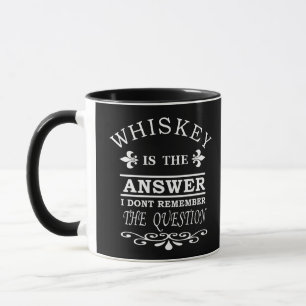 Caneca Citações engraçadas de uísque ditos de álcool engr